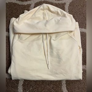 lululemon men’s city sweat hoodie large, buttercream